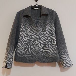 Lucia wool blend blazer size  8